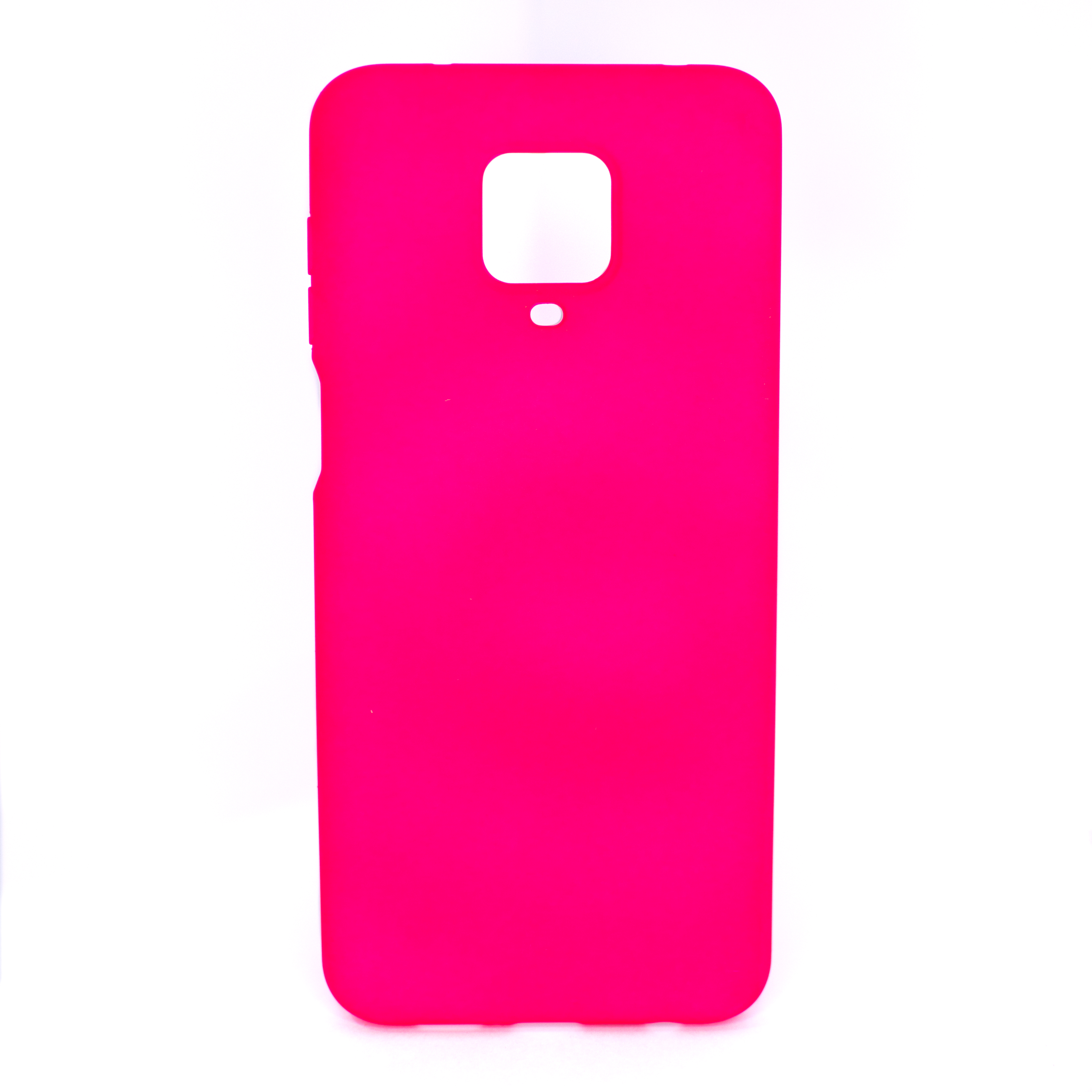 Protectores para celular  para Xiaomi  Redmi Note 9s / 9 Pro Funda de silicona con felpa Fucsia